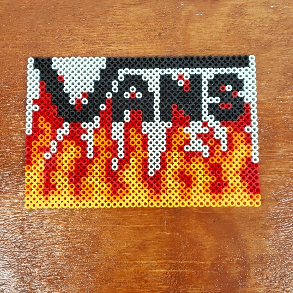 Vans Perler Bead Sprite Mat